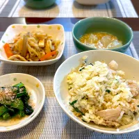 炊き込み御飯定食。|⭐︎まーしー⭐︎さん