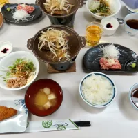 スキー宿の晩御飯|Takeshi  Nagakiさん