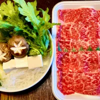 今宵は一人「すき焼き」