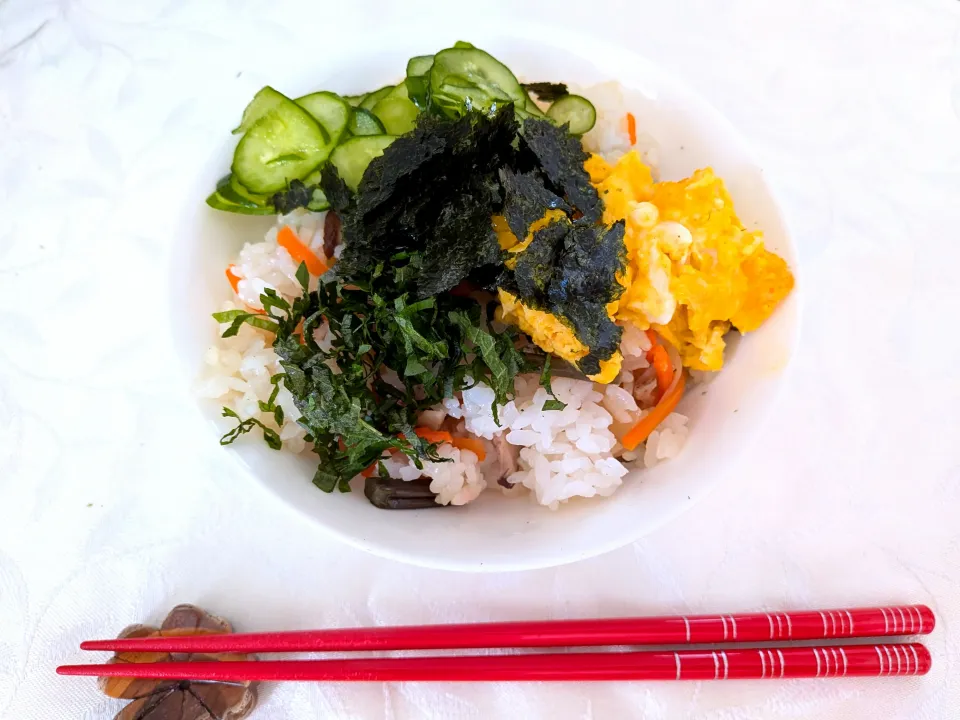 2/21 五目寿司と五目いなり|卯月さん