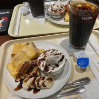 フレンチトースト チョコバナナ🍌|Kojiさん