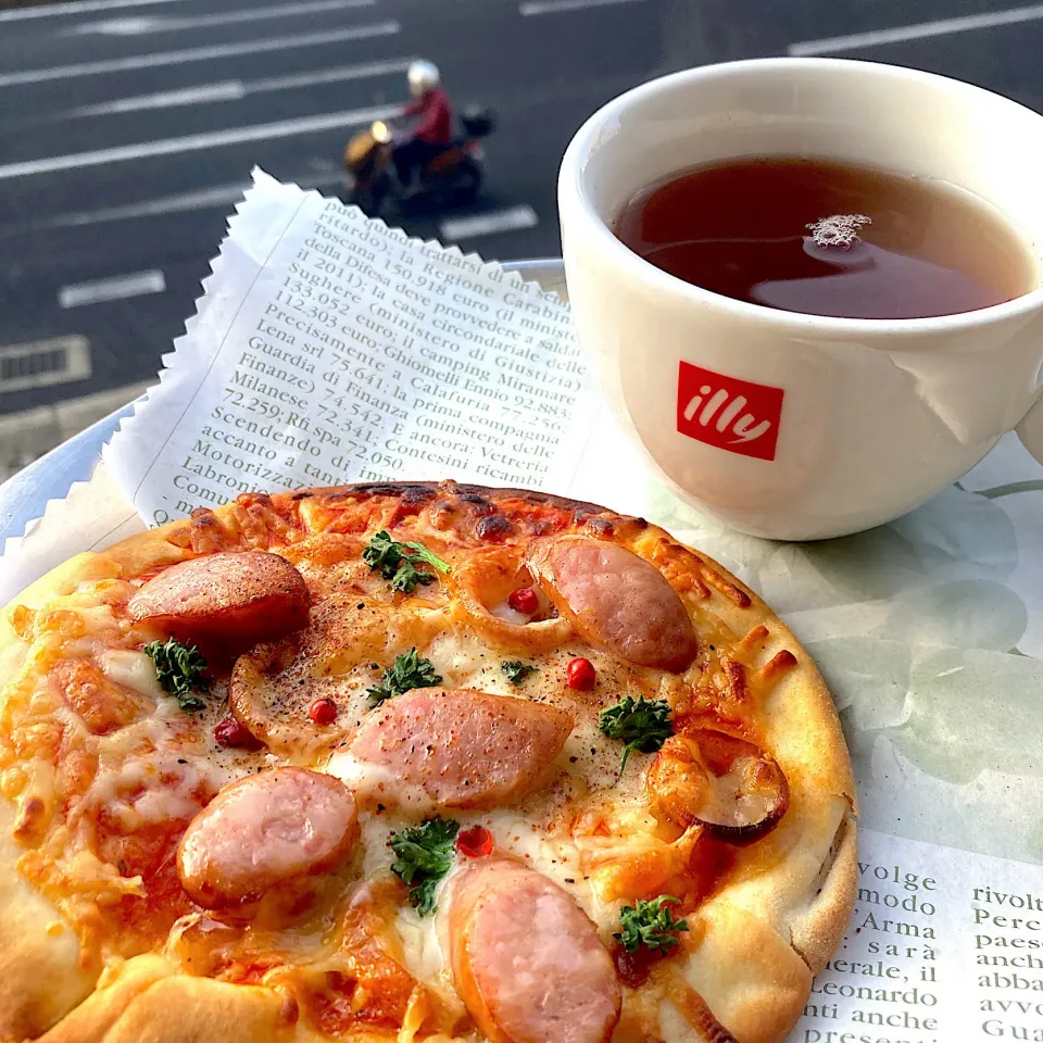 朝からミニピッツァ|Kさん