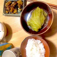 和風ロールキャベツ