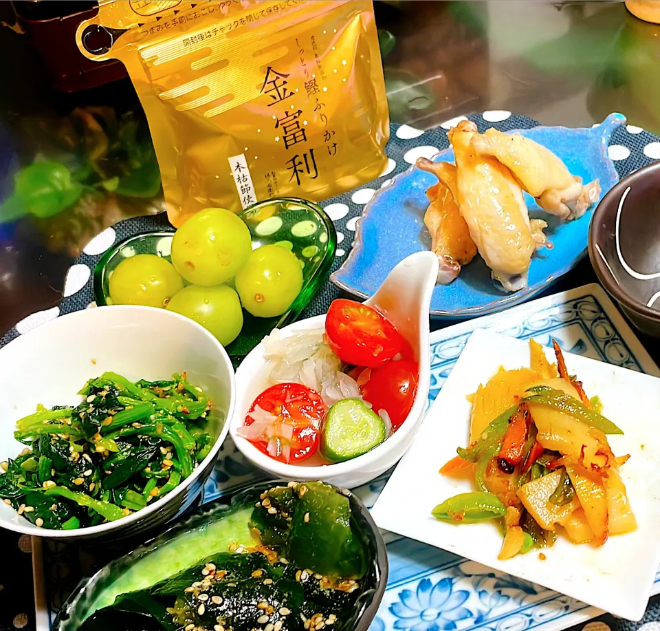 手羽中塩焼き|Reikoさん