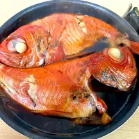 キンメダイの煮付け|さくたろうさん