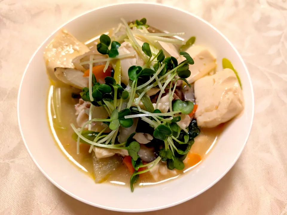 2/24の夕食　豚汁|卯月さん