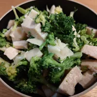 サラダチキンとブロッコリーのサラダ|ひつじ先輩さん