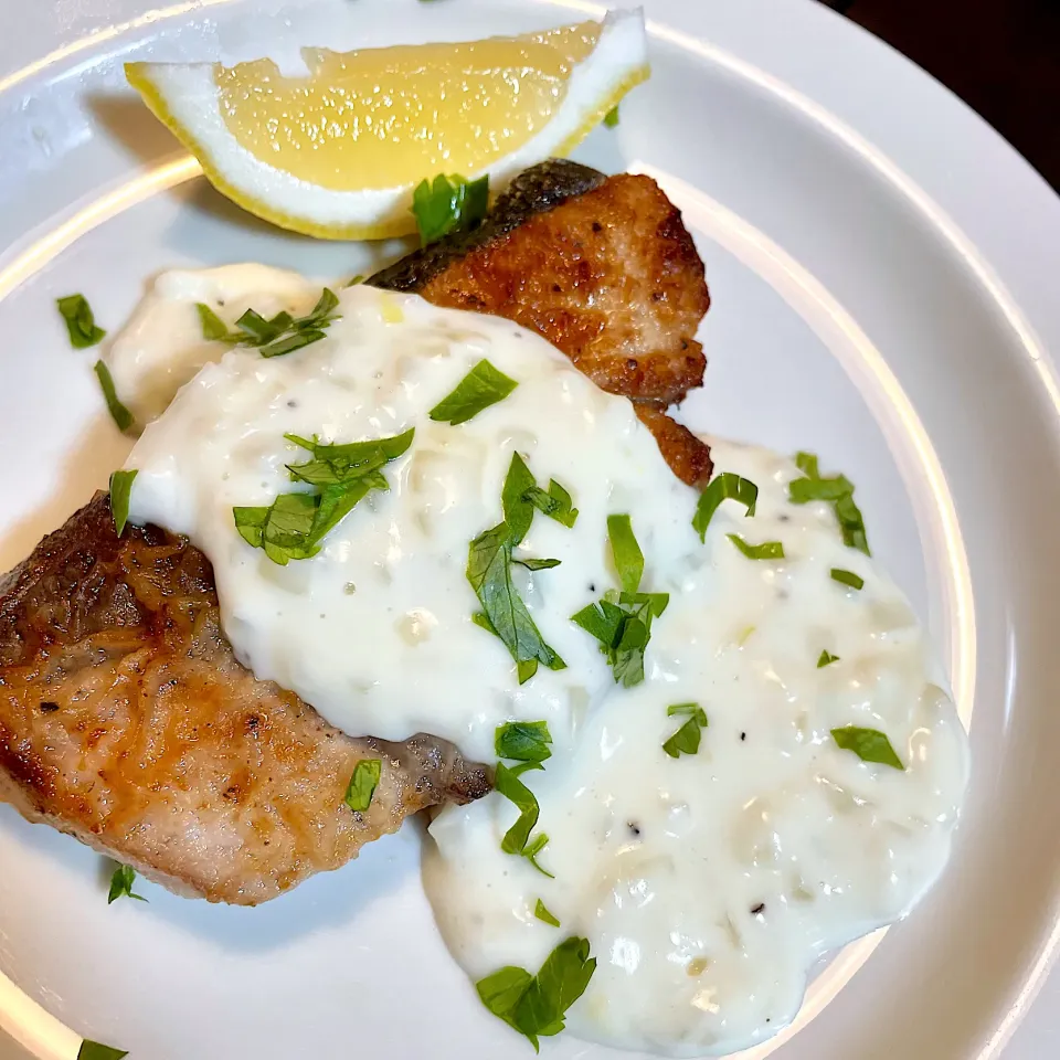 Spice21の鰤ソテーチーズクリームソース|DKさん