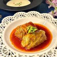 ロールキャベツ＆じゃがいものポタージュスープ| 鬼百合さん