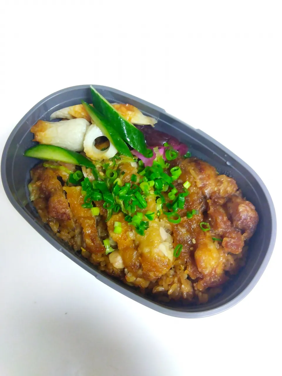 2/25 油淋鶏丼|豆大福さん