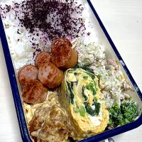 父が作る長女弁当