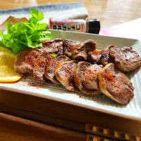 ユウキ食品コチュカル塩の豚タン🐷お酒のアテに😃|ナオミさん