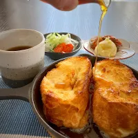 2/25 バゲットでフレンチトースト💗