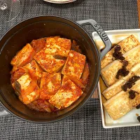 旦那作🧑‍🍳　豆腐の煮付&ドゥヴジョン🇰🇷|BUBUさん