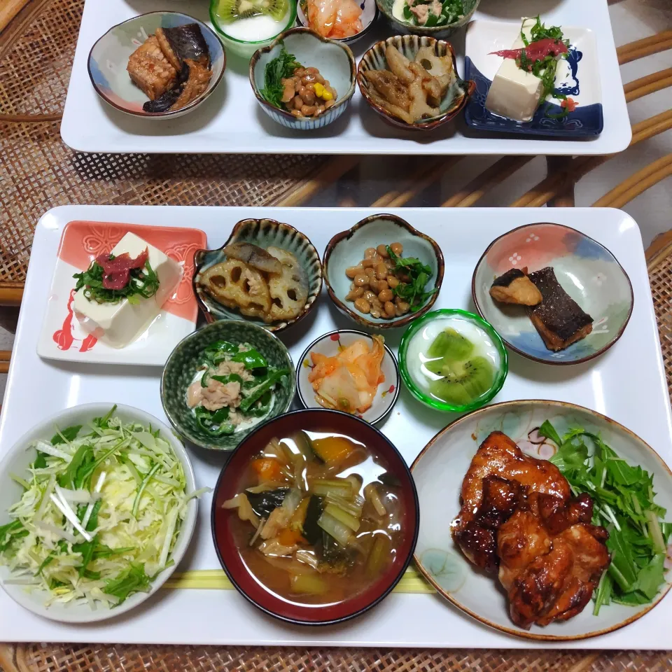 レモン🍋にんにくバター醤油ソテー定食です✨|rikako♪。.:＊さん