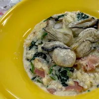 牡蠣のリゾット🦪|サクラピンクさん