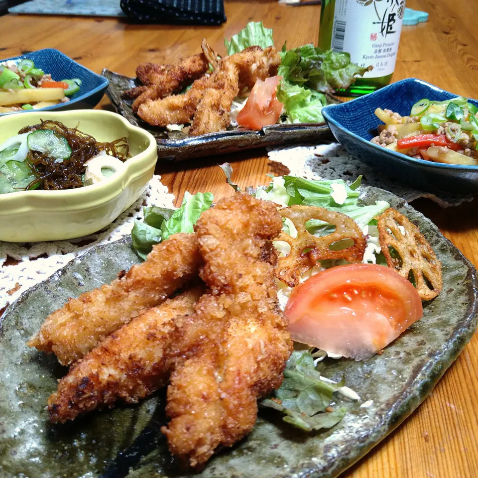 ゆず胡椒とほんのりチーズのスティックチキンカツ|とまと🍅さん