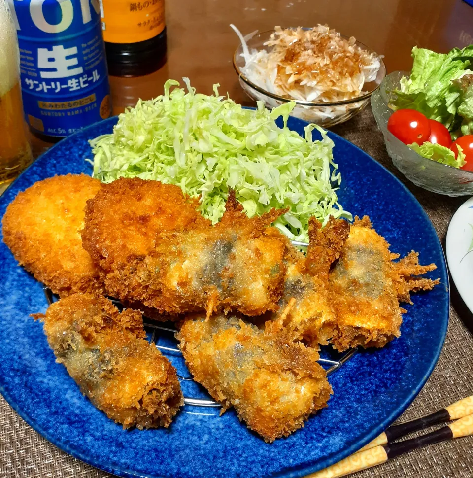 イワシ梅しそフライ🐟️|びせんさん