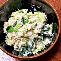 小松菜の白和え|ちいこさん