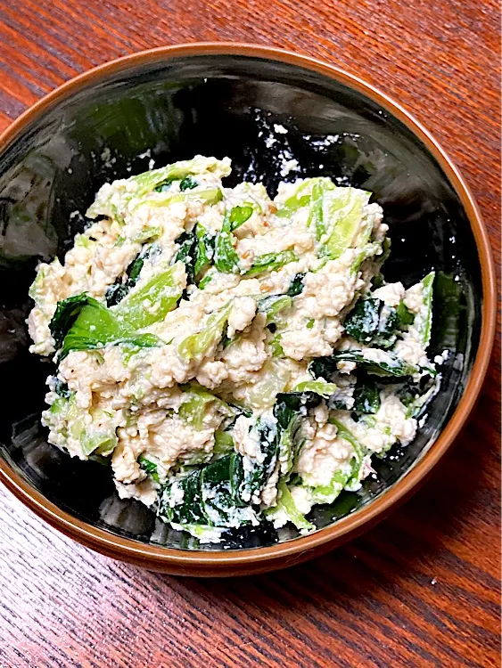 小松菜の白和え|ちいこさん