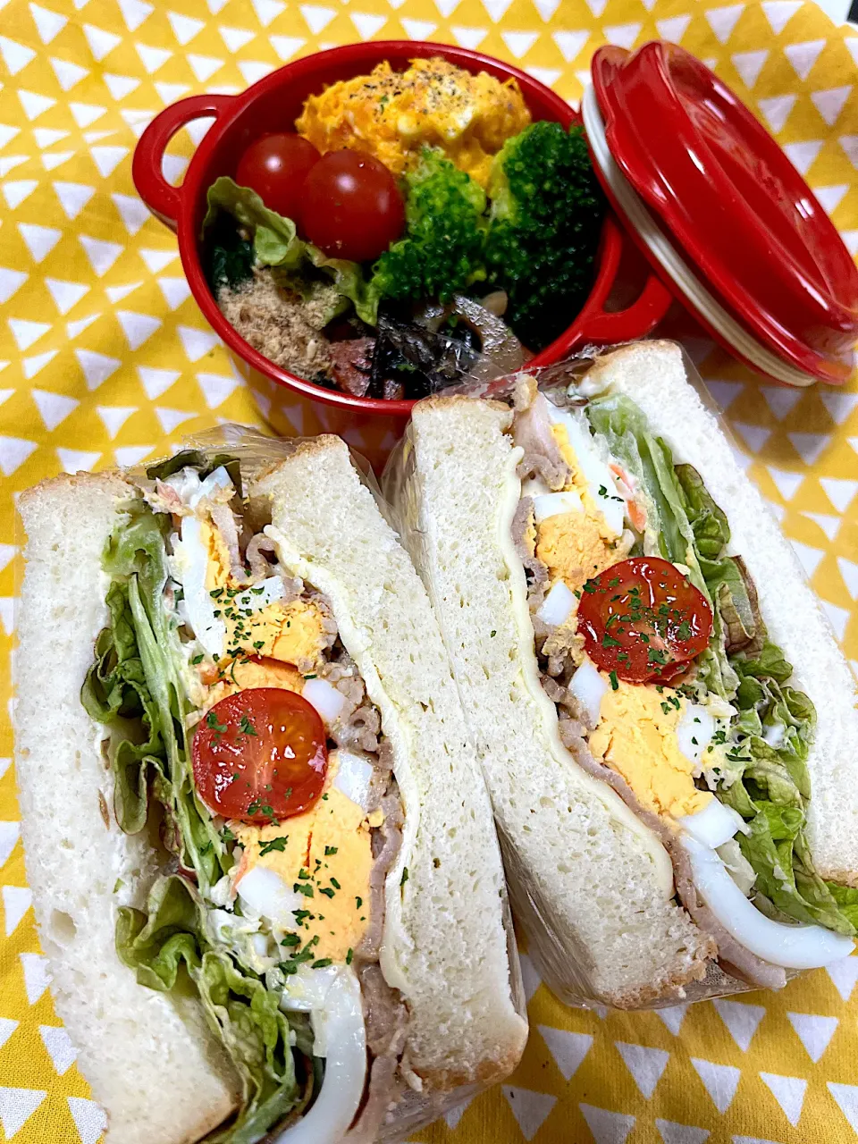 自分弁当🥪|がおりんさん