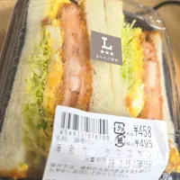 海老カツタマゴサンド|しあるさん