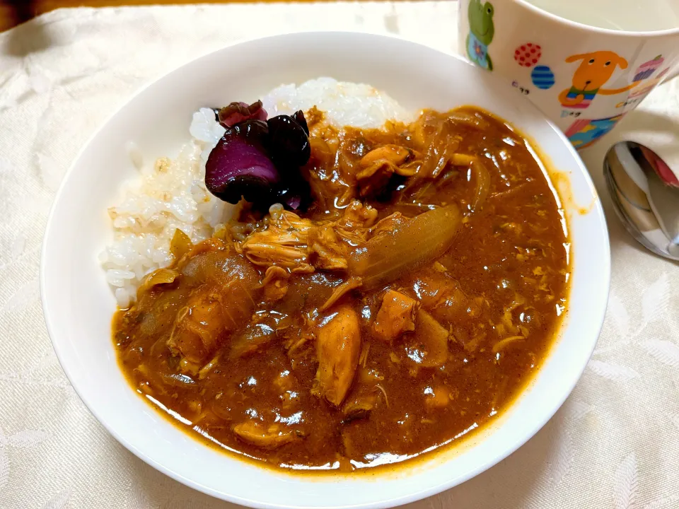 2/25の夕食　カレーライス🍛|卯月さん
