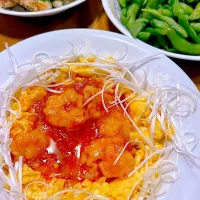 2026/02/25 海老チリ丼| Blueberry🫐さん