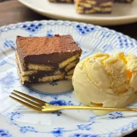 バティックケーキ　ミロ多めバージョン|mimiしろさん