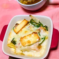 2人分量作った二日目グラタン|香っちゃんさん