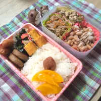 息子弁当|ゆずうさぎさん