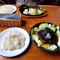 今日のランチは和風ハンバーグ|yokoさん