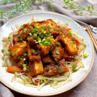 豚と厚揚げのコチュ味噌炒め|ゆーこどんさん