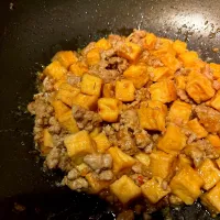 厚揚げの肉炒め| ほのみさん