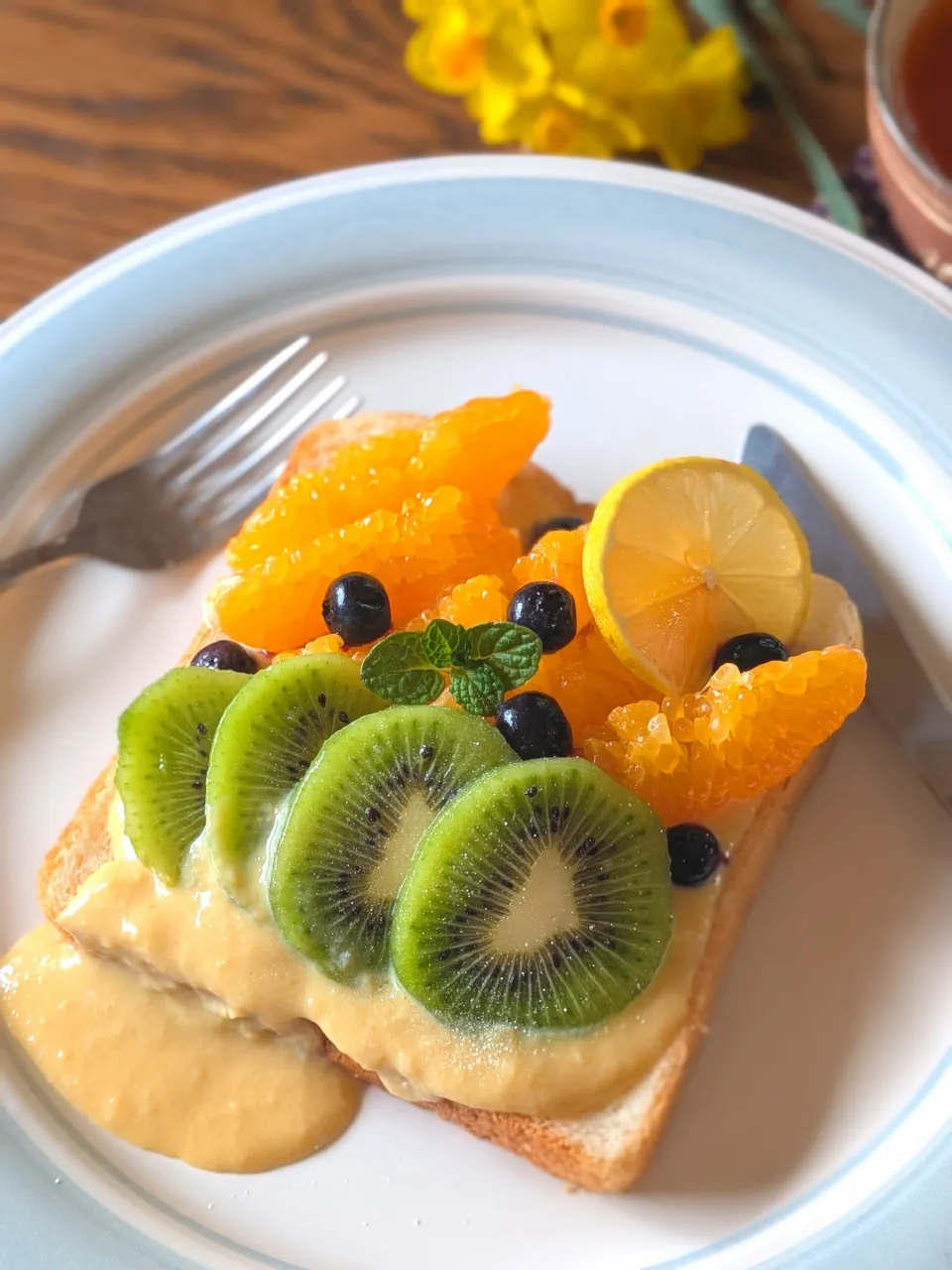 スイーツポテトさんの料理 デニッシュパンde簡単スイーツ|fumfumさん
