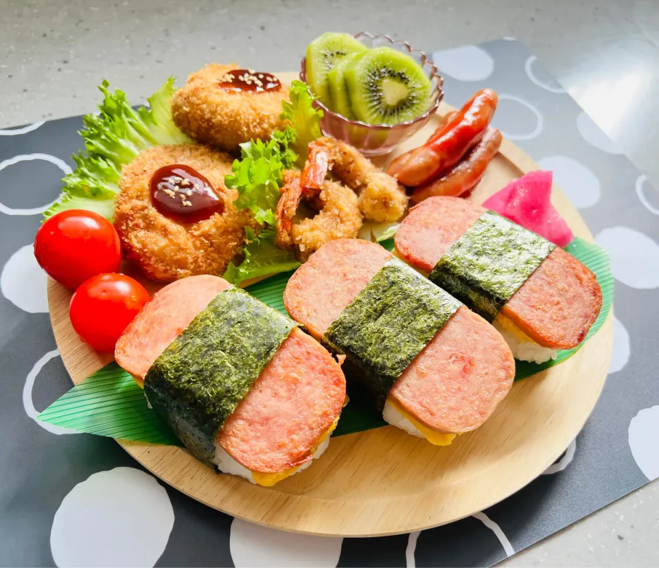 「スパムおにぎり」|バシュランさん