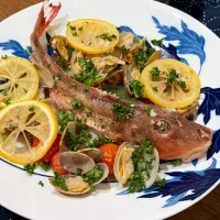 ホウボウのアクアパッツァ|かおるさん