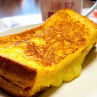 朝ごはんにクロックムッシュ🥣| ちはるさん