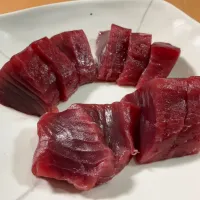 クロマグロの刺身|タマ三郎さん