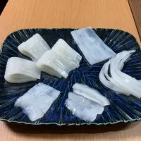 ヤリイカの刺身|タマ三郎さん