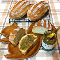 セミハードブレッドとKAKIHA（柿葉）ミルクジャム|ゆきゆきゆっきぃさん