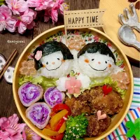 卒業弁当|Akiyoෆ¨̮⑅さん