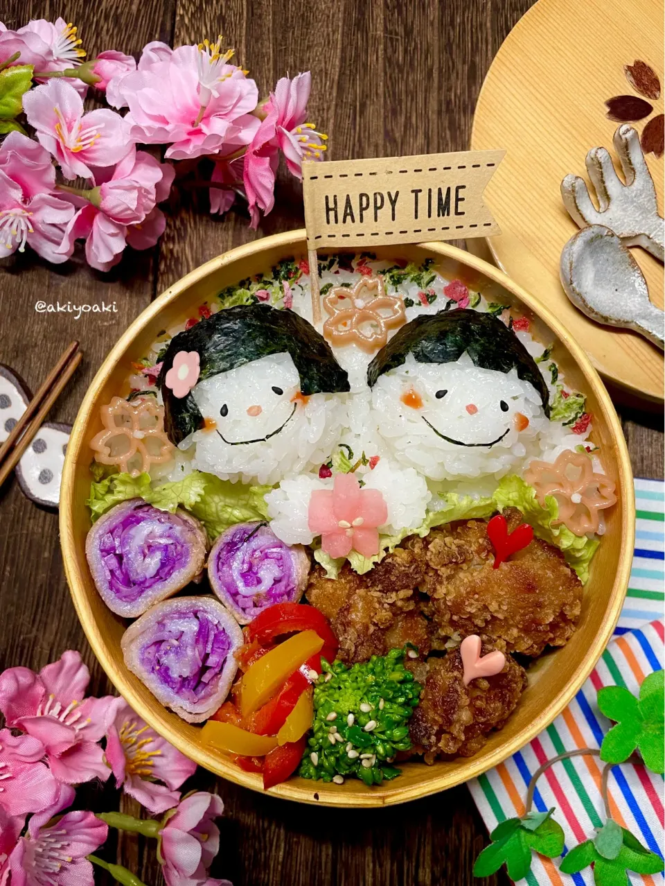 卒業弁当|Akiyoෆ¨̮⑅さん