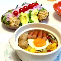 白味噌仕立ての和風ポトフ鍋うどん🍲|マニラ男さん