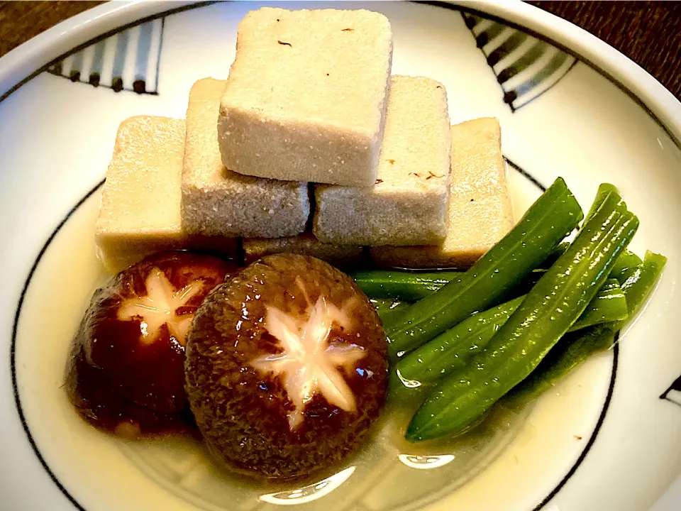 高野豆腐たき合わせ|mottoさん