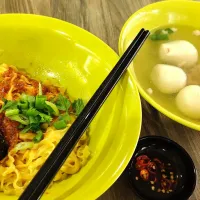 Good morning breakfast fishball spicy meepok 😋🥰🥵|🍒lynnlicious🍒さん