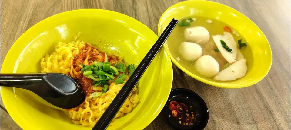 Good morning breakfast fishball spicy meepok 😋🥰🥵|🍒lynnlicious🍒さん
