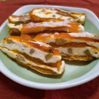 干し柿とクリームチーズのミルフィーユ|みよぱさん