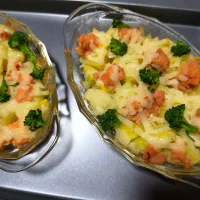 🥔ジャガイモと明太子のマヨチーズ焼き🧀|みよぱさん