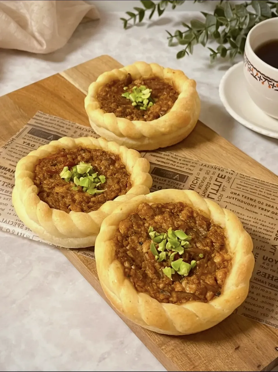 大豆ミートと豆腐のカレーパン|mai＊さん